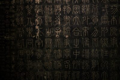 Language Chinese Oracle bone script