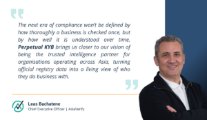 quote from CEO, Leas Bachatene